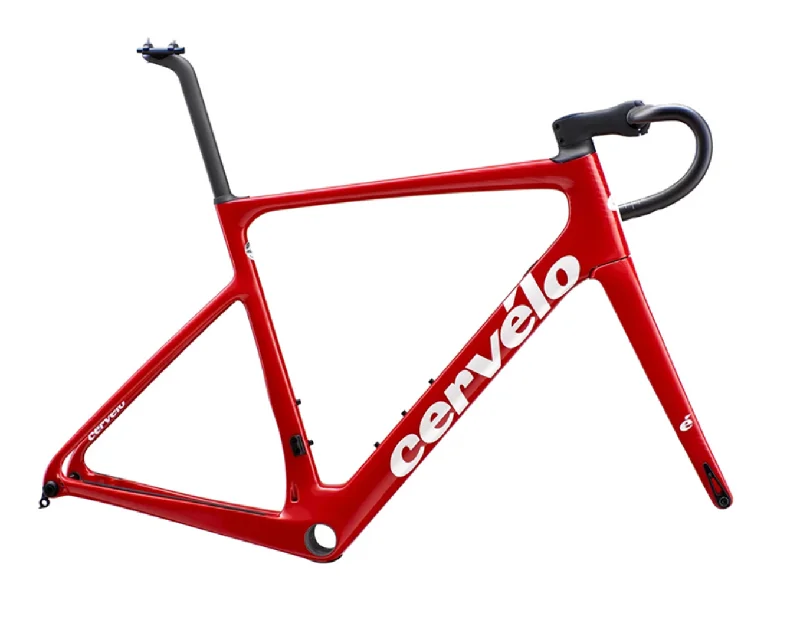 2021 CERVELO CALEDONIA 5 FRAMESET RED/WHITE 56