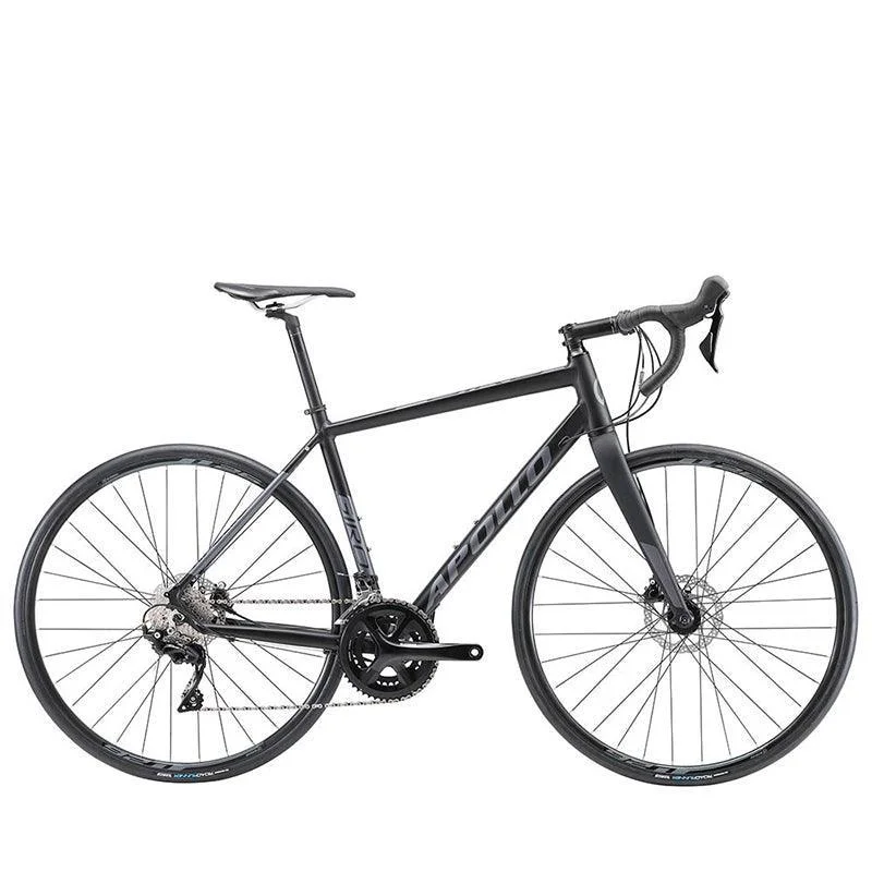 Apollo Giro 40 Road Bike - Black/Charcoal