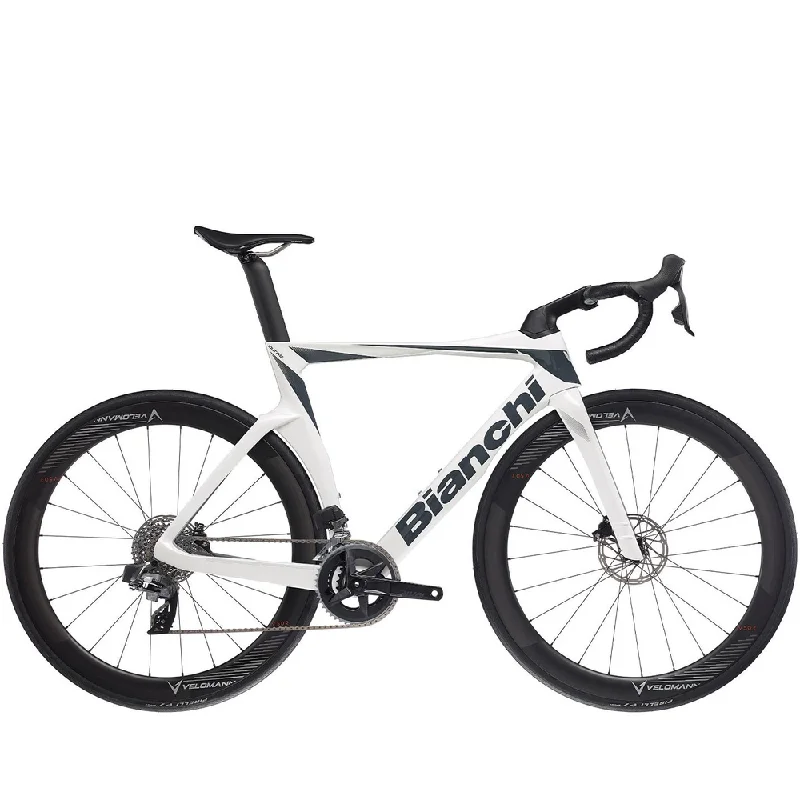 Bianchi Oltre Comp Road Bike Rival eTap AXS - White/Graphite