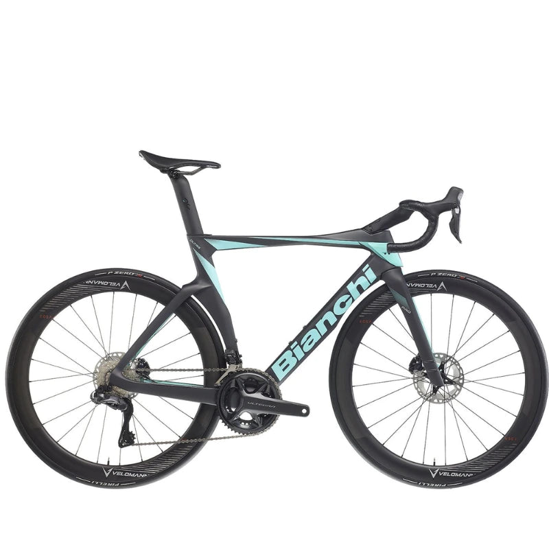 Bianchi Oltre Pro Road Bike Ultegra Di2 - Black/CK16