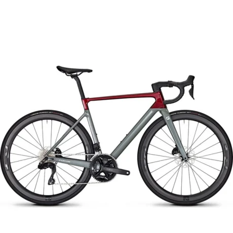 Focus Izalco Max Disc 8.9 Road Bike - Mahagony Red / Slate Grey