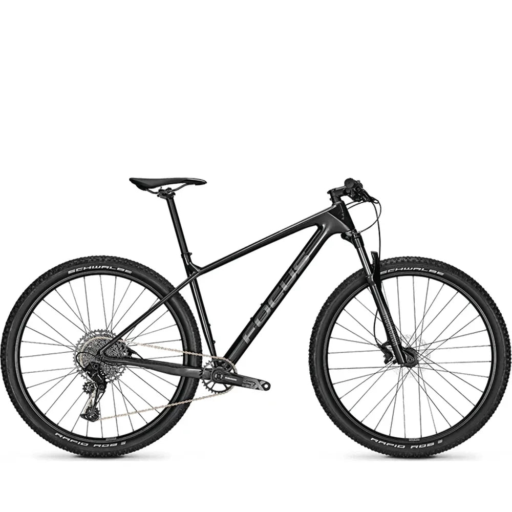 Focus Raven 8.6 Carbon Mountain Bike - Raw Black