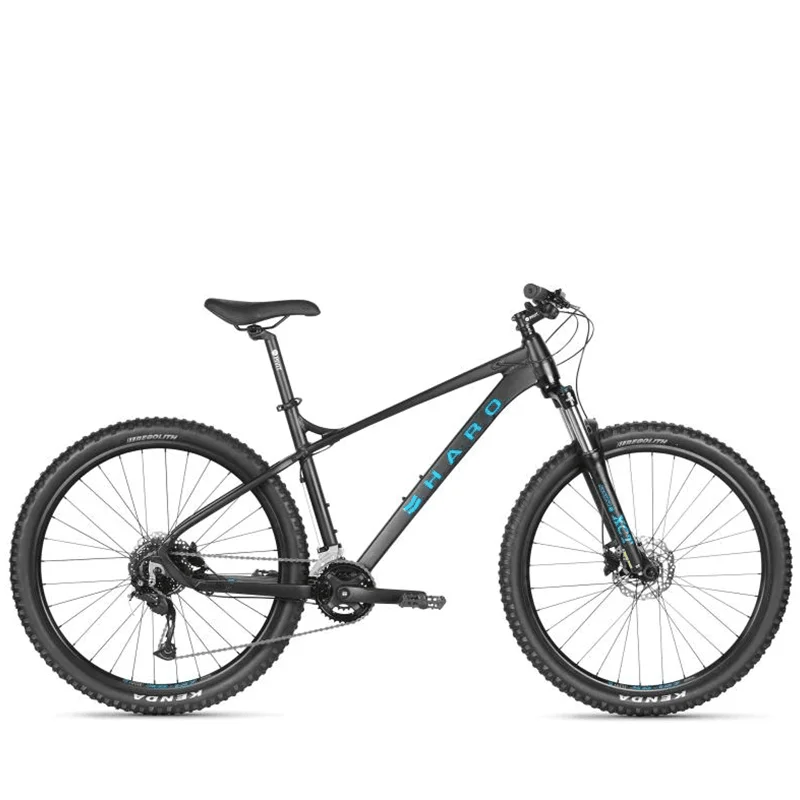 Haro Double Peak 27.5" Trail Mountain Bike - Matt Black