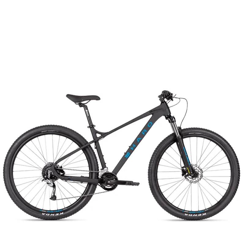 Haro Double Peak 29" Trail Mountain Bike - Matt Black