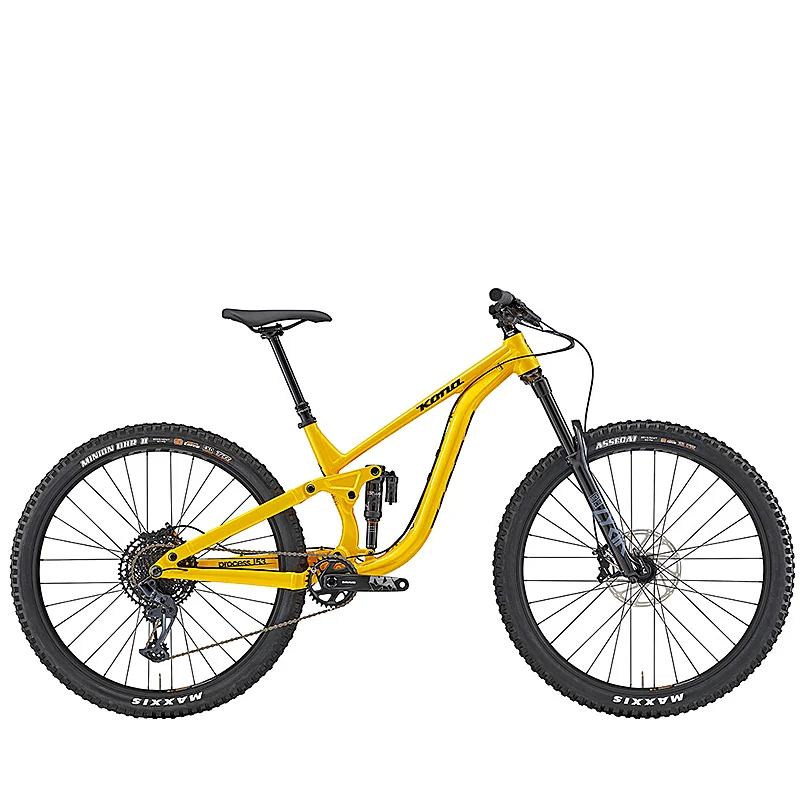 Kona Process 153 DL 29 Mountain Bike – Gloss Kodak Yellow