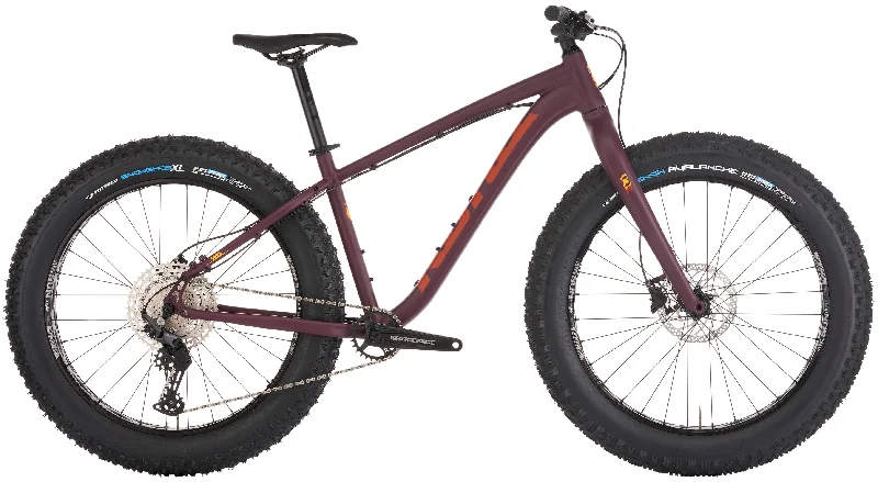 Kona WO 26 Fat Bike - Matt Plum - 2022/23