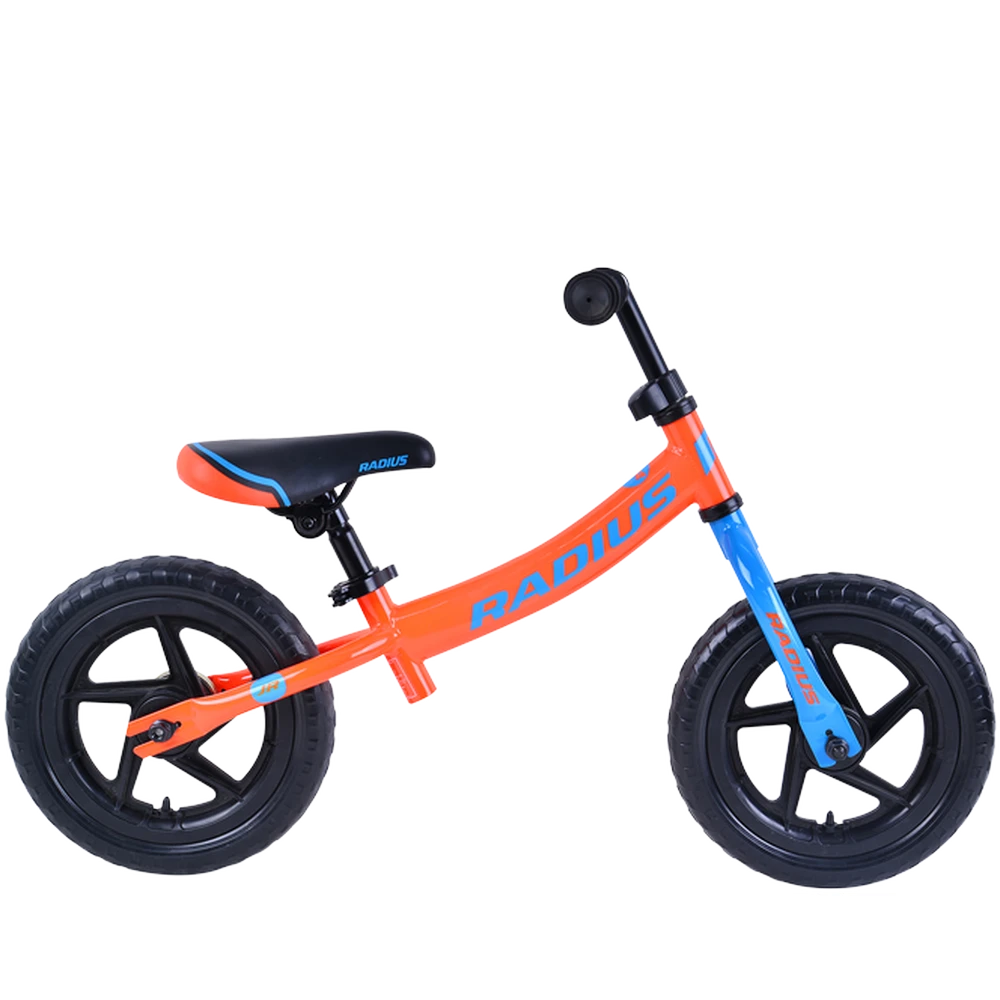 Radius Jr. Boy's Balance Bike - Gloss Orange/Blue