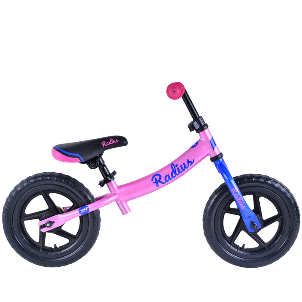 Radius Jr. Girl's Balance Bike - Pink/Navy Blue