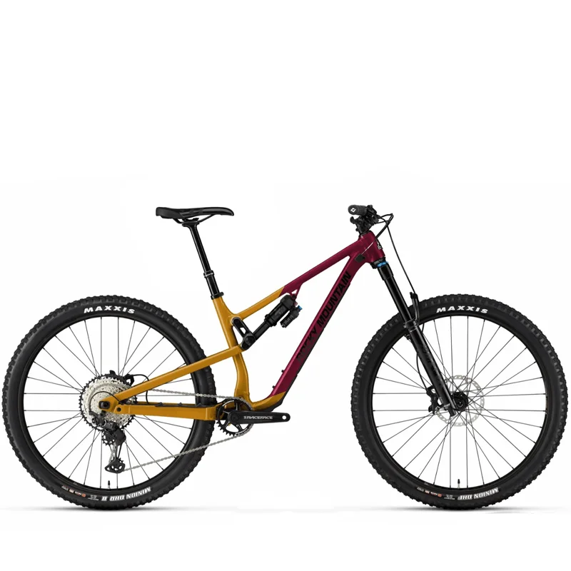 Rocky Mountain Instinct Alloy 50 Mountain Bike - Gold / Red