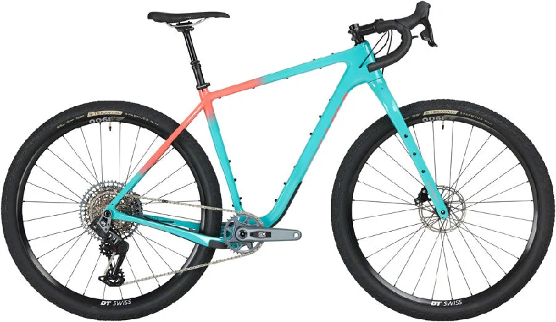 Salsa Cutthroat C Rival GX AXS Transmission Bike - 29" Carbon Teal Fade 54cm