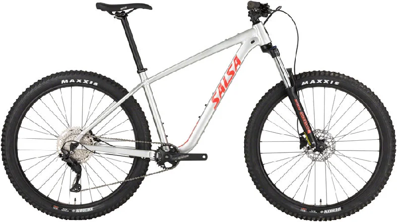 Salsa Rangefinder Advent X 27.5+ Bike - 27.5" Aluminum Silver Large