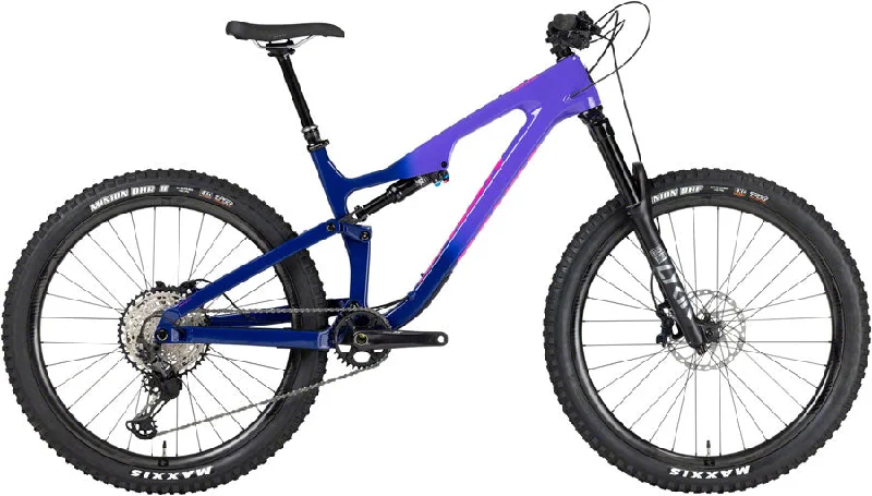 Salsa Rustler Carbon XT Bike - 27.5" Carbon Purple Fade Medium