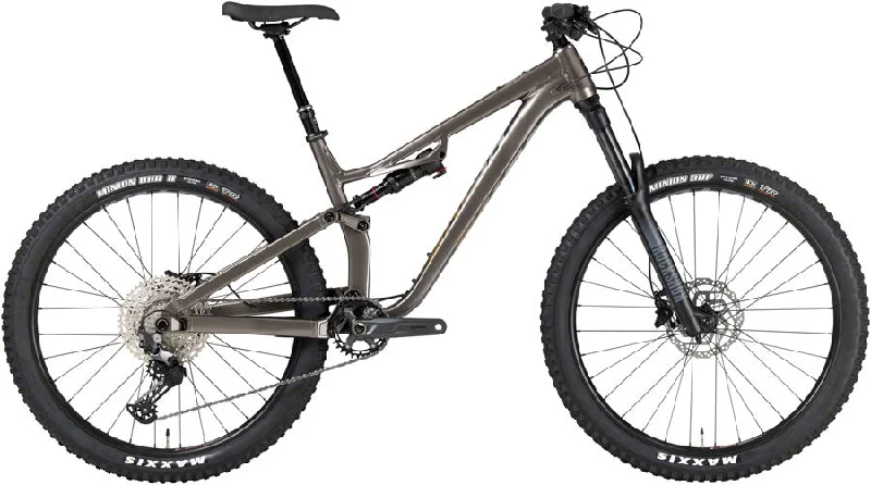 Salsa Rustler Deore 12 Bike - 27.5" Aluminum Gray Small