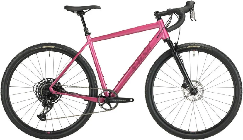 Salsa Stormchaser Apex Eagle Front Suspension Bike - 700c Aluminum Berry 49cm