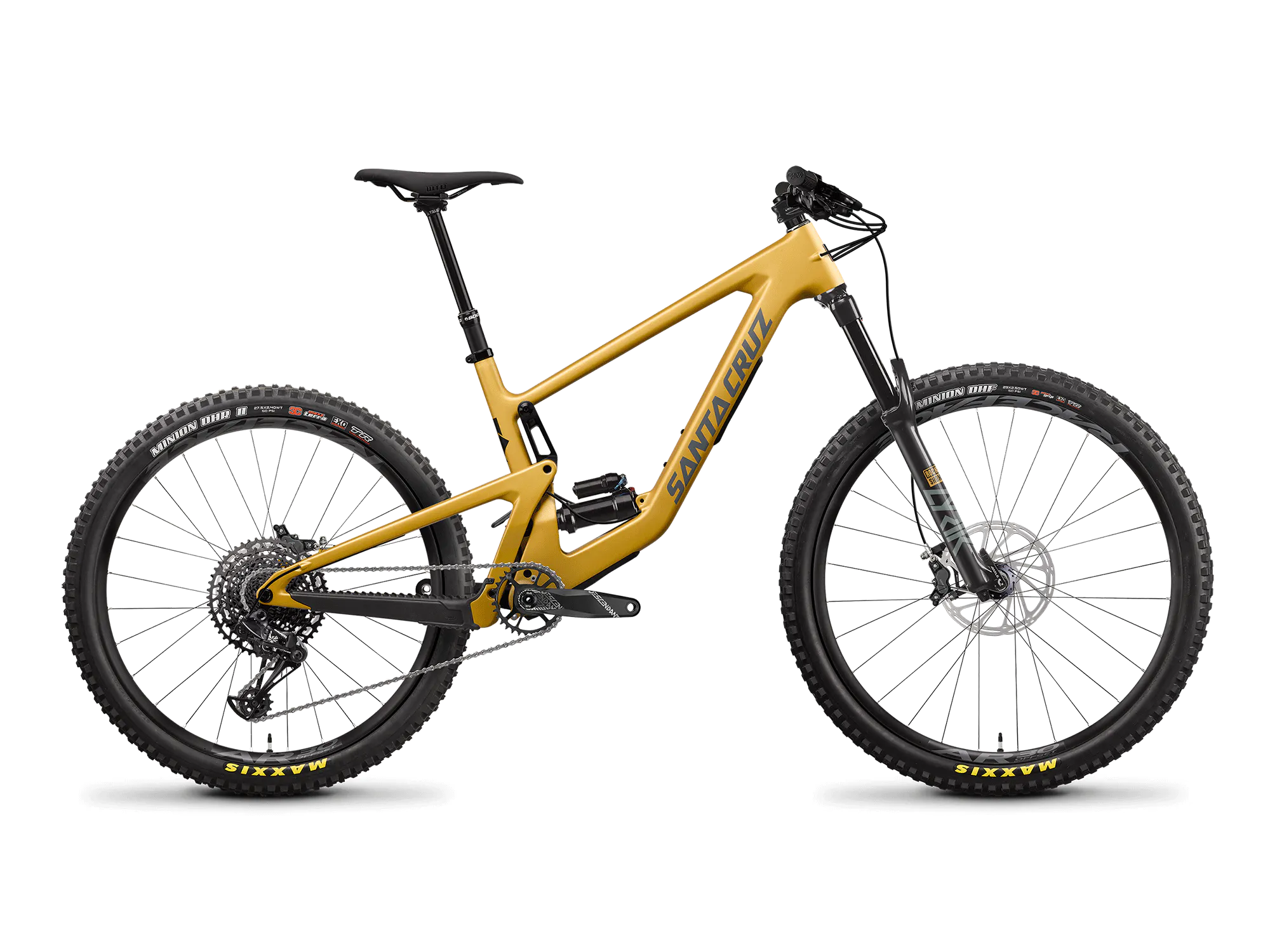 Santa Cruz Bronson Carbon 27.5 - D Kit - SDS+/Fox PS - Gold