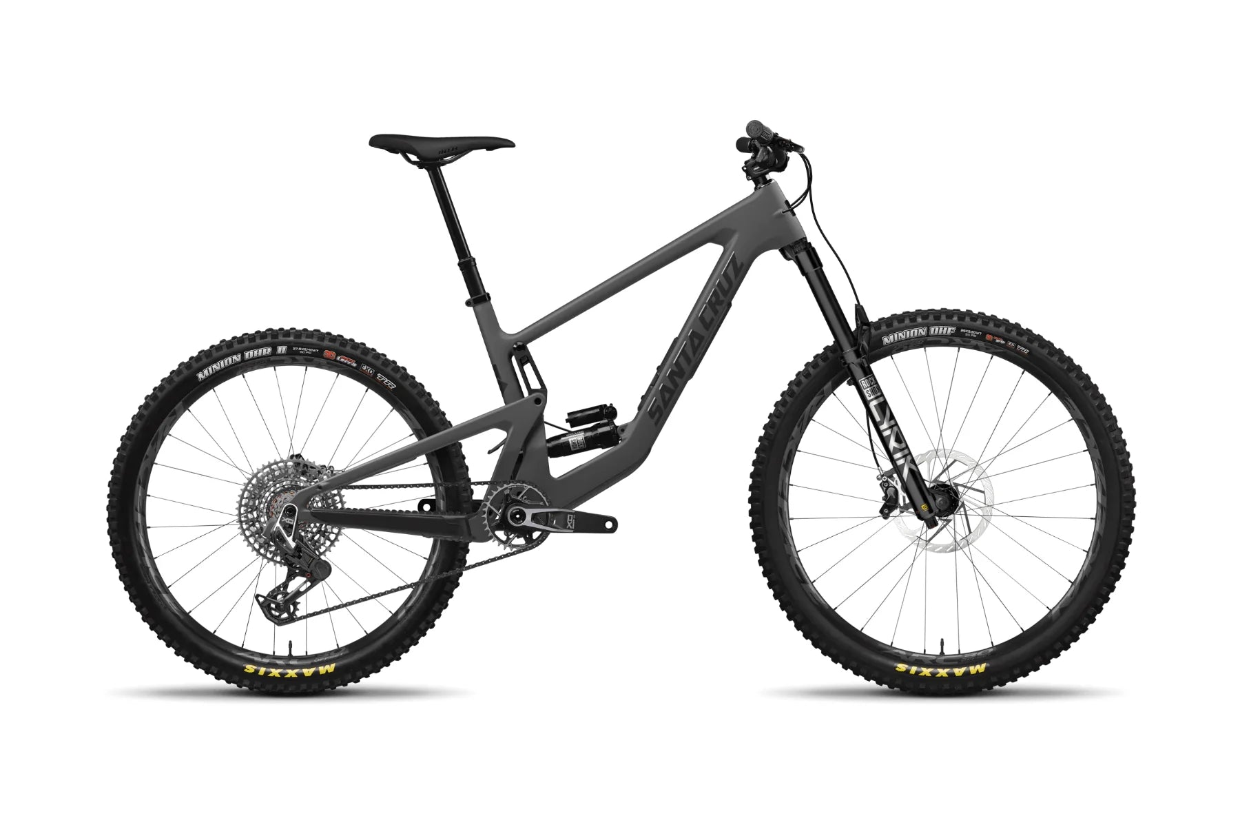 Santa Cruz Bronson CC MX - X0 AXS - Matt Dark Matter - 2024