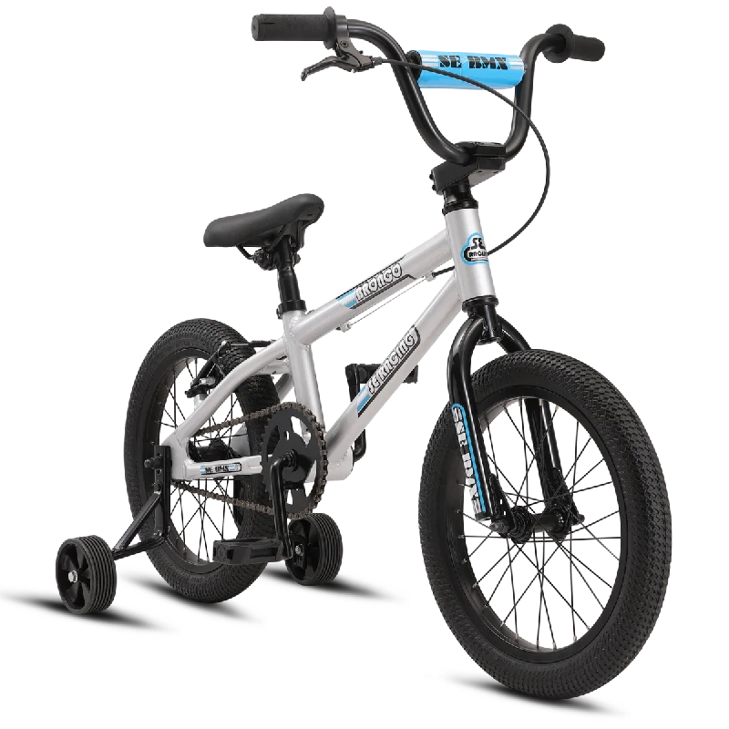 SE BIKES BRONCO BMX 16” SILVER- In Store Pickup Only