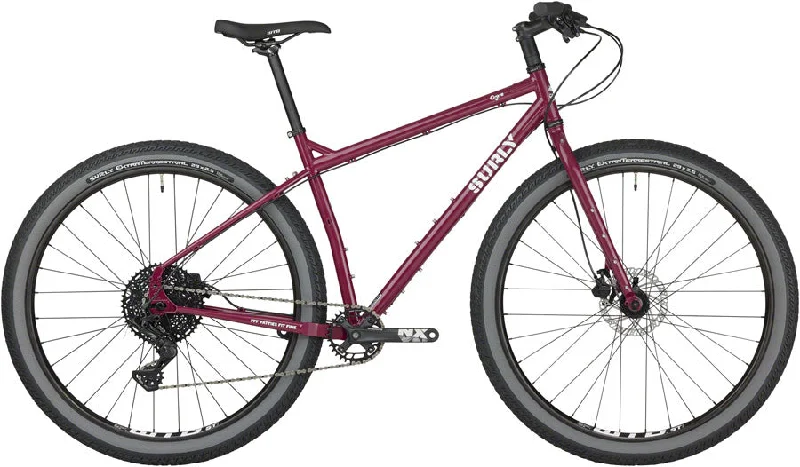 Surly Ogre Bike - 29" Steel Fermented Plum Large