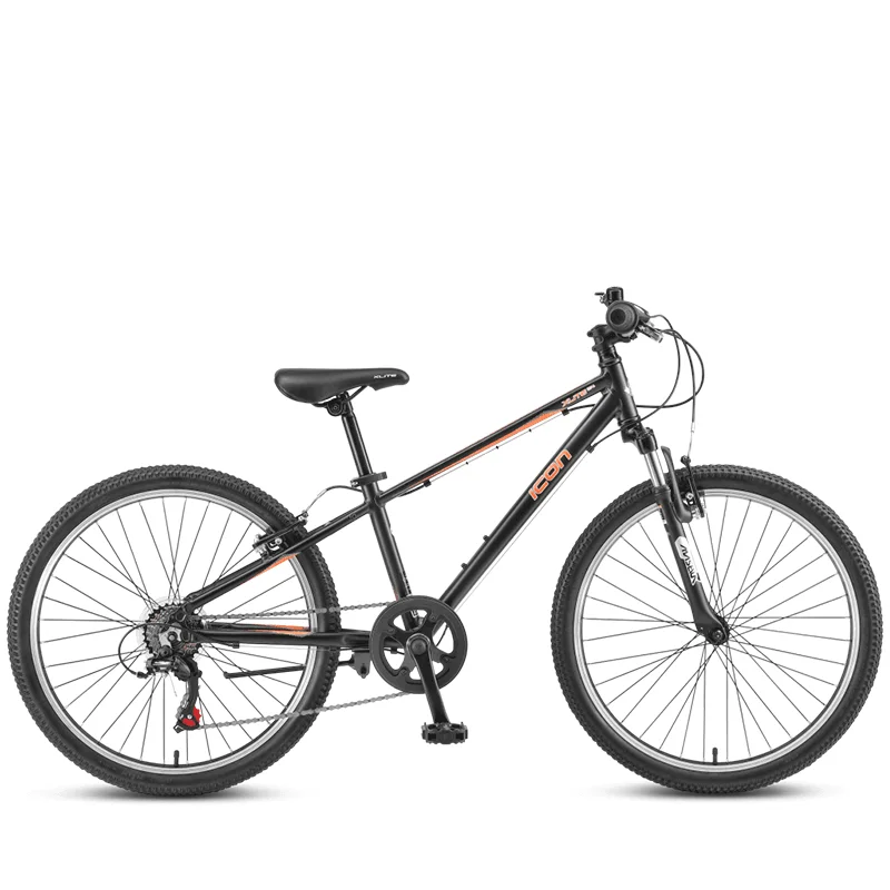 XDS Icon X-Lite 24" Kids Bikes - Black