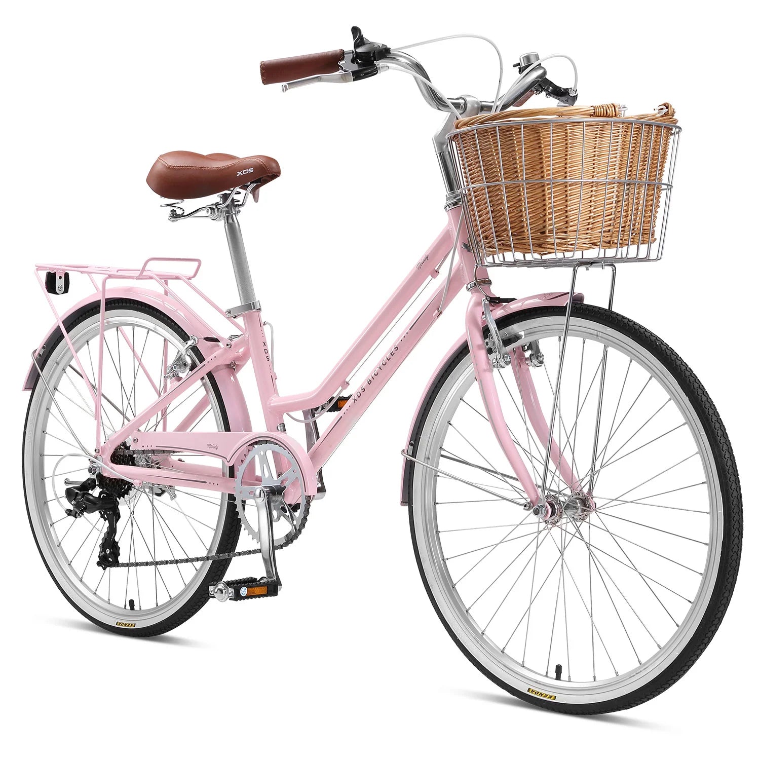 XDS Melody 24" Retro Bike - Blush Pink